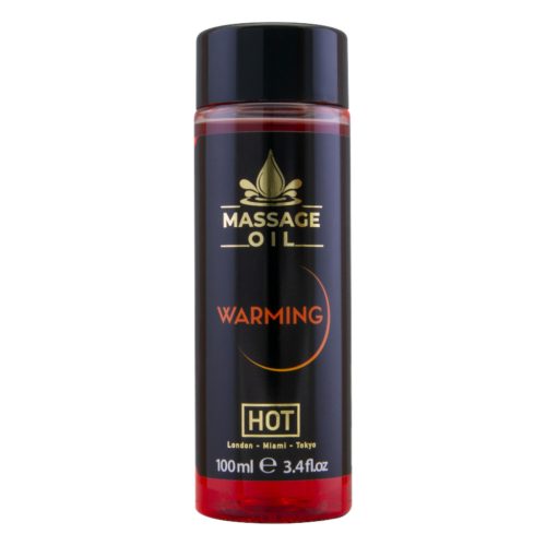 HOT bőrápoló masszázsolaj - melegítő hatású (100ml)