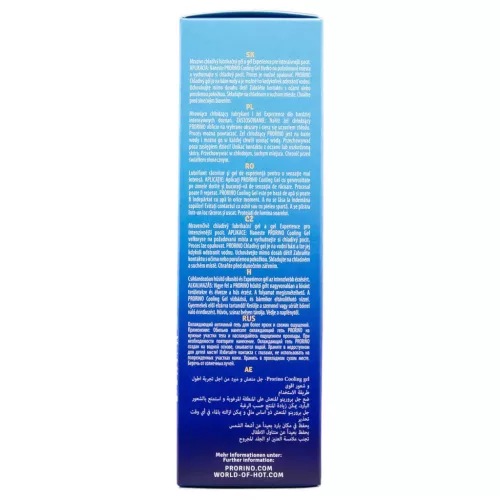 HOT Prorino - gyengéd hűsítő intim krém férfiaknak (100ml)
