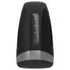 Satisfyer Men Heat Vibration - melegítős makkvibrátor (fekete)