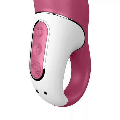 / Satisfyer Petting Hippo - akkus, vízálló G-pont vibrátor (pink)