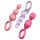 Satisfyer Booty Call - anál plug szett - színes (3 részes)