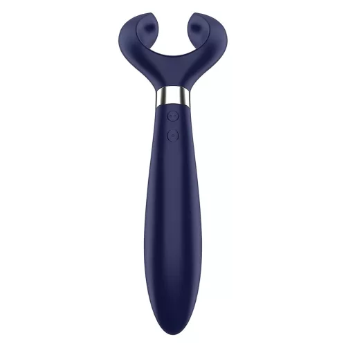 Satisfyer Endless Fun - akkus, vízálló párvibrátor (kék)