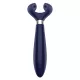 Satisfyer Endless Fun - akkus, vízálló párvibrátor (kék)