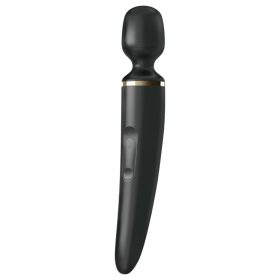   Satisfyer Wand-er Woman - vízálló masszírozó vibrátor (fekete)