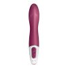 Satisfyer Big Heat - akkus, melegítő G-pont vibrátor (piros)