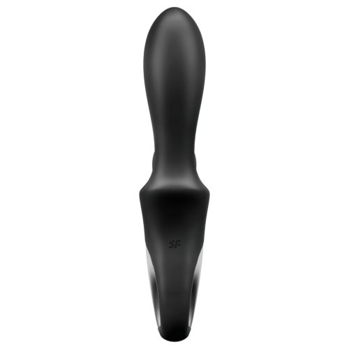 Satisfyer Heat Climax+ - okos, melegítő anál vibrátor (fekete)