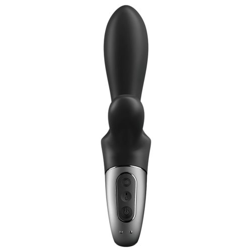 Satisfyer Heat Climax+ - okos, melegítő anál vibrátor (fekete)
