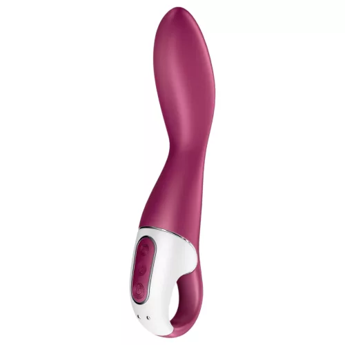 Satisfyer Heated Thrill - App-vezérelt melegítő vibrátor (piros)