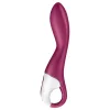 Satisfyer Heated Thrill - App-vezérelt melegítő vibrátor (piros)