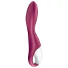 Satisfyer Heated Thrill - App-vezérelt melegítő vibrátor (piros)