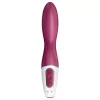 Satisfyer Heated Thrill - App-vezérelt melegítő vibrátor (piros)