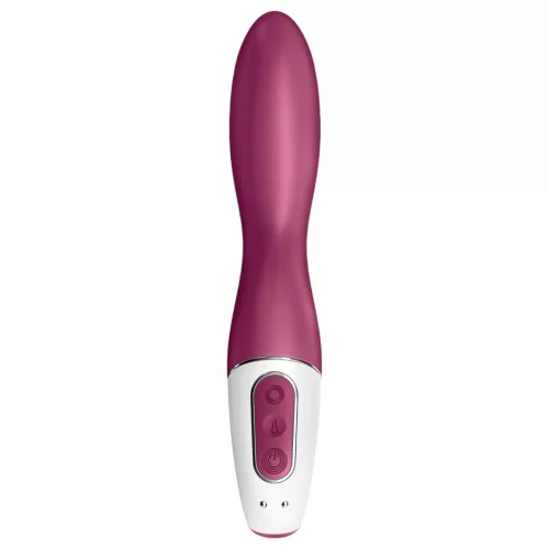 Satisfyer Heated Thrill - App-vezérelt melegítő vibrátor (piros)