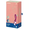 Satisfyer Heated Thrill - App-vezérelt melegítő vibrátor (piros)