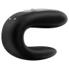 Satisfyer Double Fun – App-vezérelt párvibrátor (fekete)