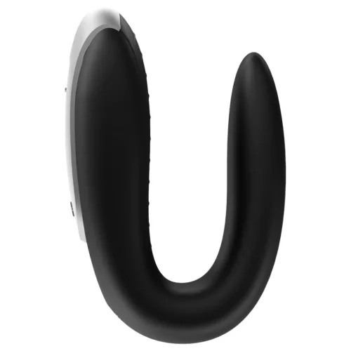Satisfyer Double Fun – App-vezérelt párvibrátor (fekete)