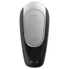 Satisfyer Double Fun – App-vezérelt párvibrátor (fekete)