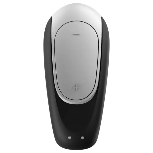 Satisfyer Double Fun – App-vezérelt párvibrátor (fekete)