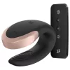 Satisfyer Double Love – App- és távirányítós párvibrátor (fekete)