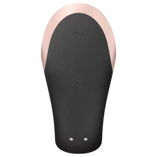 Satisfyer Double Love – App- és távirányítós párvibrátor (fekete)