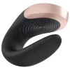 Satisfyer Double Love – App- és távirányítós párvibrátor (fekete)