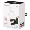 Satisfyer Double Love – App- és távirányítós párvibrátor (fekete)