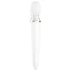 Satisfyer Double Wand-er - okos masszírozó vibrátor (fehér)