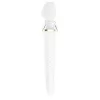 Satisfyer Double Wand-er - okos masszírozó vibrátor (fehér)