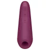 Satisfyer Curvy 1+ - okos léghullámos csiklóizgató (piros)