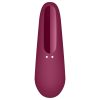 Satisfyer Curvy 1+ - okos léghullámos csiklóizgató (piros)