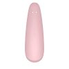 Satisfyer Curvy 2+ - okos léghullámos csiklóizgató vibrátor (pink)