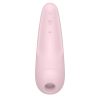 Satisfyer Curvy 2+ - okos léghullámos csiklóizgató vibrátor (pink)