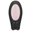 Satisfyer Double Joy - okos vízálló párvibrátor (fekete)