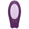 / Satisfyer Double Joy - okos, vízálló párvibrátor (lila)