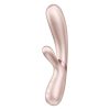 Satisfyer Hot Lover - okos vibrátor (ezüst)