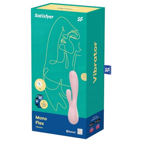 / Satisfyer Mono Flex - okos vízálló vibrátor (pink)