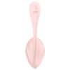 Satisfyer Ribbed Petal - rádiós vibrációs tojás (pink)