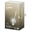 Satisfyer Love Birds 1 - okos, vibrációs gésagolyó (fehér)