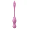 Satisfyer Love Birds 1 – App-vezérelt vibrációs gésagolyó (pink)