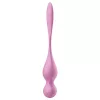 Satisfyer Love Birds 1 – App-vezérelt vibrációs gésagolyó (pink)