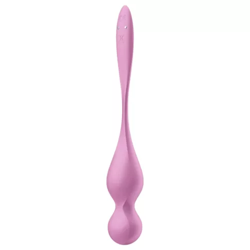 Satisfyer Love Birds 1 – App-vezérelt vibrációs gésagolyó (pink)