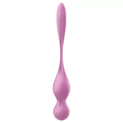 Satisfyer Love Birds 1 – App-vezérelt vibrációs gésagolyó (pink)
