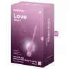 Satisfyer Love Birds 1 – App-vezérelt vibrációs gésagolyó (pink)
