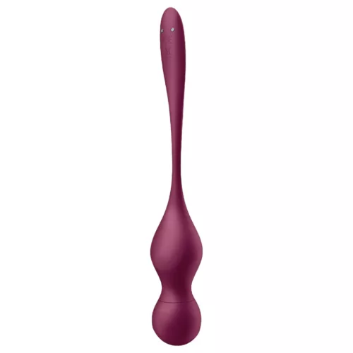 Satisfyer Love Birds Vary – App-vezérelt vibrációs gésagolyó (piros)
