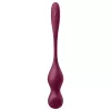 Satisfyer Love Birds Vary – App-vezérelt vibrációs gésagolyó (piros)