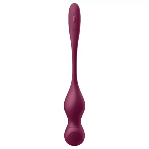 Satisfyer Love Birds Vary – App-vezérelt vibrációs gésagolyó (piros)