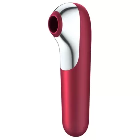   Satisfyer Dual Love - app-vezérelt csiklóvibrátor, csiklóizgató (piros)