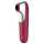 Satisfyer Dual Love - app-vezérelt csiklóvibrátor, csiklóizgató (piros)