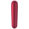 Satisfyer Dual Love - app-vezérelt csiklóvibrátor, csiklóizgató (piros)