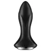 Satisfyer Rotator Plug 1 - gyöngyös anál vibrátor (fekete)