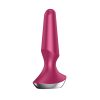 Satisfyer Plug-ilicious 2 - okos anál vibrátor (piros)